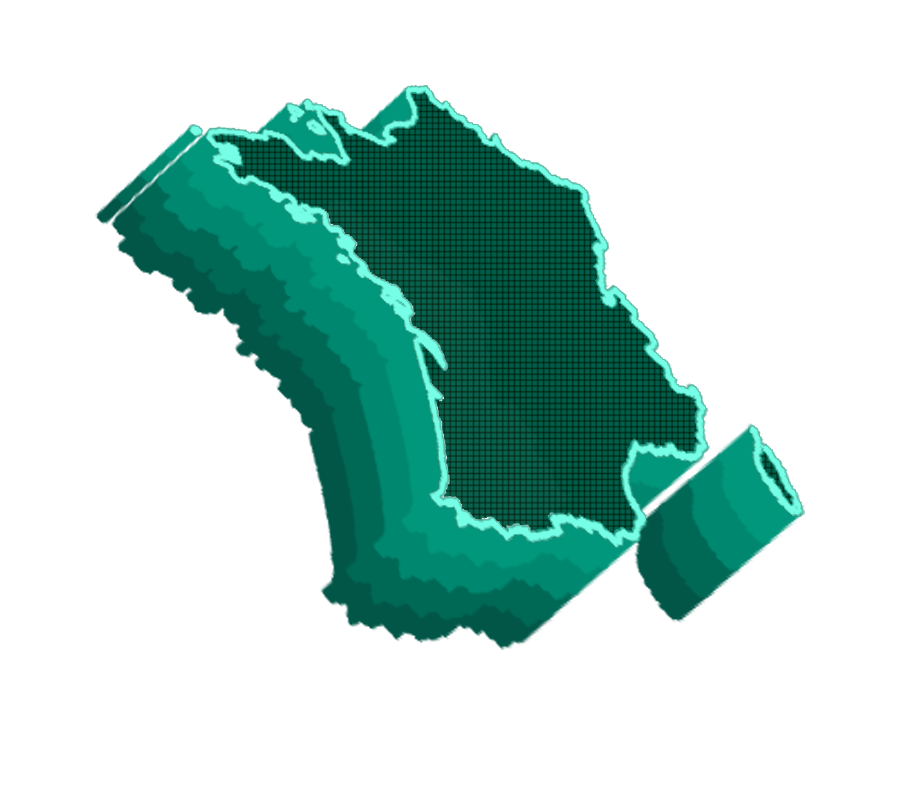 Carte de la France